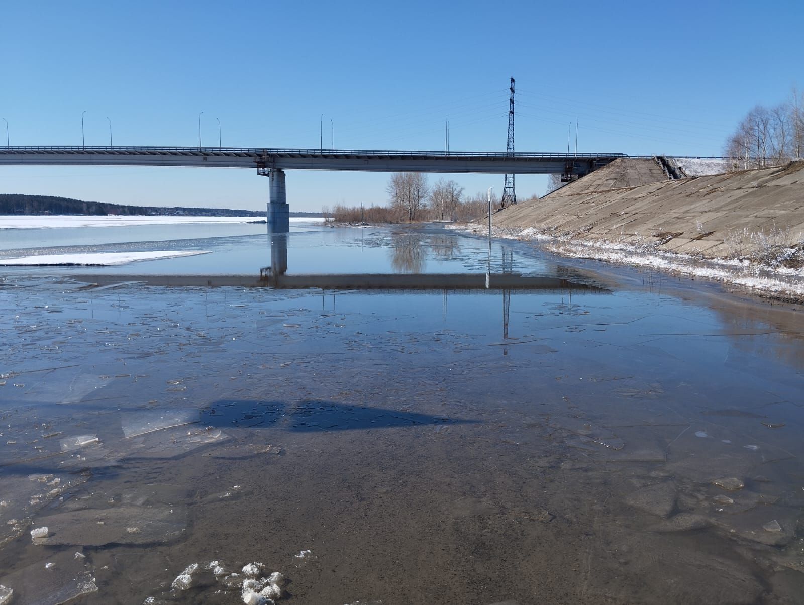Весеннее половодье.